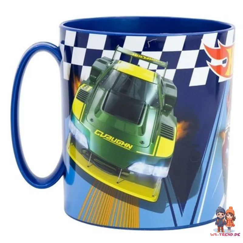 Hot Wheels Race 2 tlg. Lunch Set Brotdose 3 Kammer Becher 350 ml - WS-Trend.de