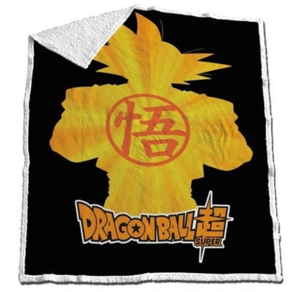 Anime Dragon Ball Coral Decke warme Kuscheldecke Wohndecke 130x170 cm - WS-Trend.de
