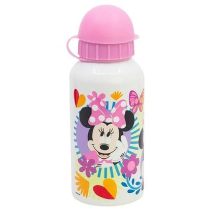 Disney Minnie Maus Mädchen 2 tlg. Set Brotdose Aluminium Trinkflasche 400 ml - WS-Trend.de
