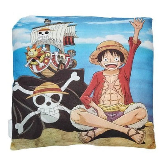 Anime One Piece Ruffy Kissen Dekokissen Cushion 40x40 cm - WS-Trend.de