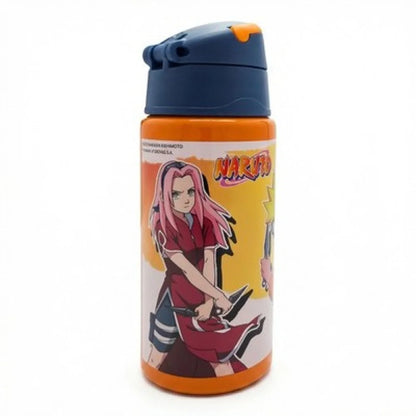Anime Naruto Shippuden Sasuke ALU - Wasserflasche Trinkflasche Flasche 500 ml - WS-Trend.de