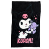 Hello Kitty Kuromi Kinder Fleece Decke warme Kuscheldecke Wohndecke 100x140 cm