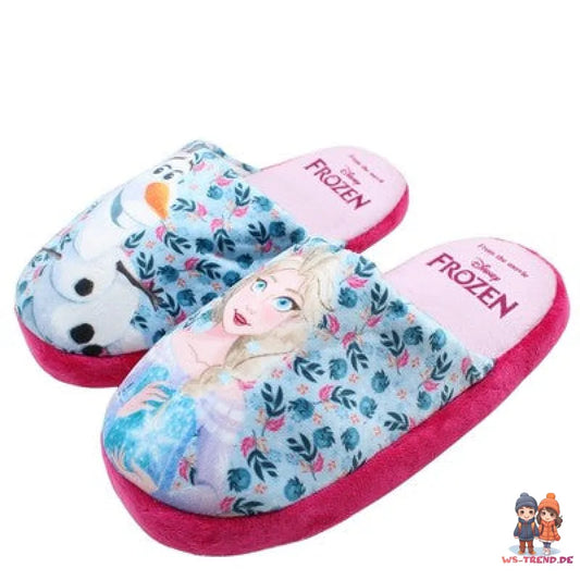 Disney Die Eiskönigin Elsa Olaf Kinder Hausschuhe Slipper Pantoffeln 28 - WS-Trend.de