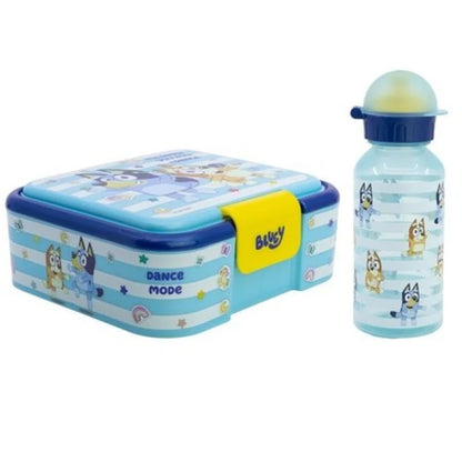 Bluey Bingo Kinder 2 teiliges Set XL Brotdose Trinkflasche 370 ml - WS-Trend.de