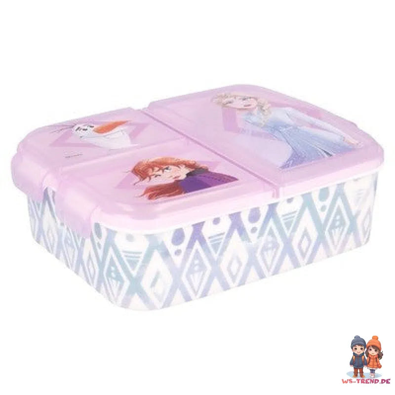 Disney Die Eiskönigin Elsa 4 tlg Kinder Set Brotdose Alu-Trinkflasche Besteck - WS-Trend.de