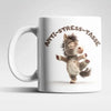 Anti Stress Pferd Yoga Kaffeetasse Teetasse Tasse Geschenkidee 325 ml