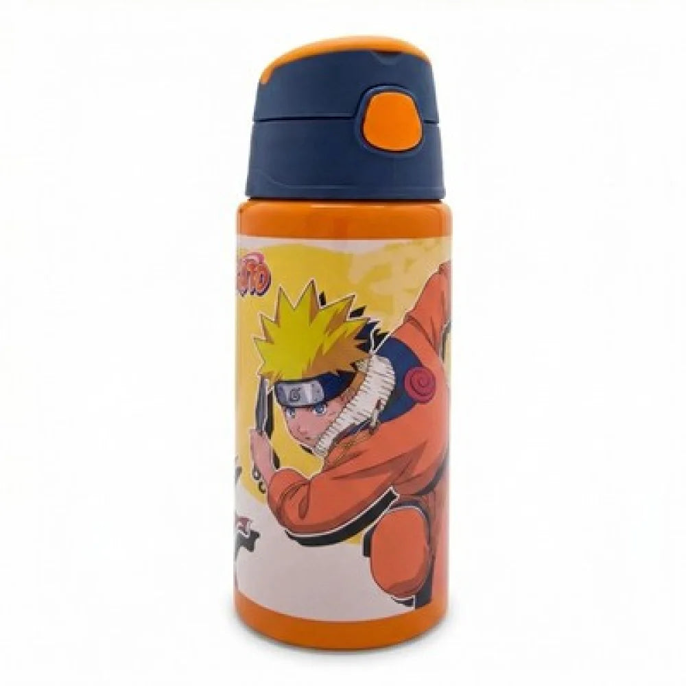 Anime Naruto Shippuden Sasuke ALU - Wasserflasche Trinkflasche Flasche 500 ml - WS-Trend.de