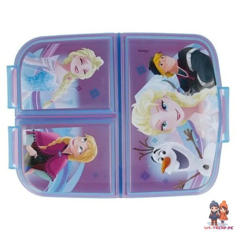Disney Die Eiskönigin Elsa 4 tlg Kinder Set Brotdose Alu-Trinkflasche Besteck - WS-Trend.de