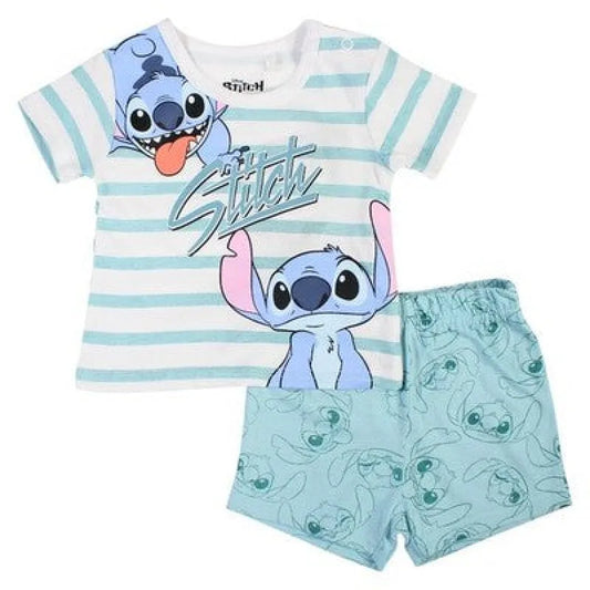 Disney Lilo & Stitch Baby-Sommer‑Set Weiches Baumwoll T‑Shirt Shorts - WS-Trend.de