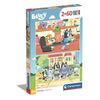 Bluey Bingo 2x 60 teiliges Kinder Puzzle Kinderpuzzle