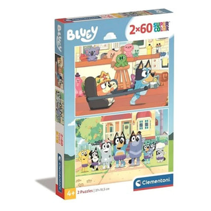 Bluey Bingo 2x 60 teiliges Kinder Puzzle Kinderpuzzle - WS-Trend.de
