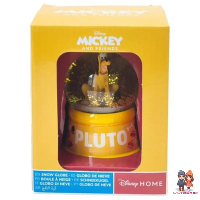 Disney Pluto mini Glaskugel Schneekugel 9 x 7 cm - WS-Trend.de