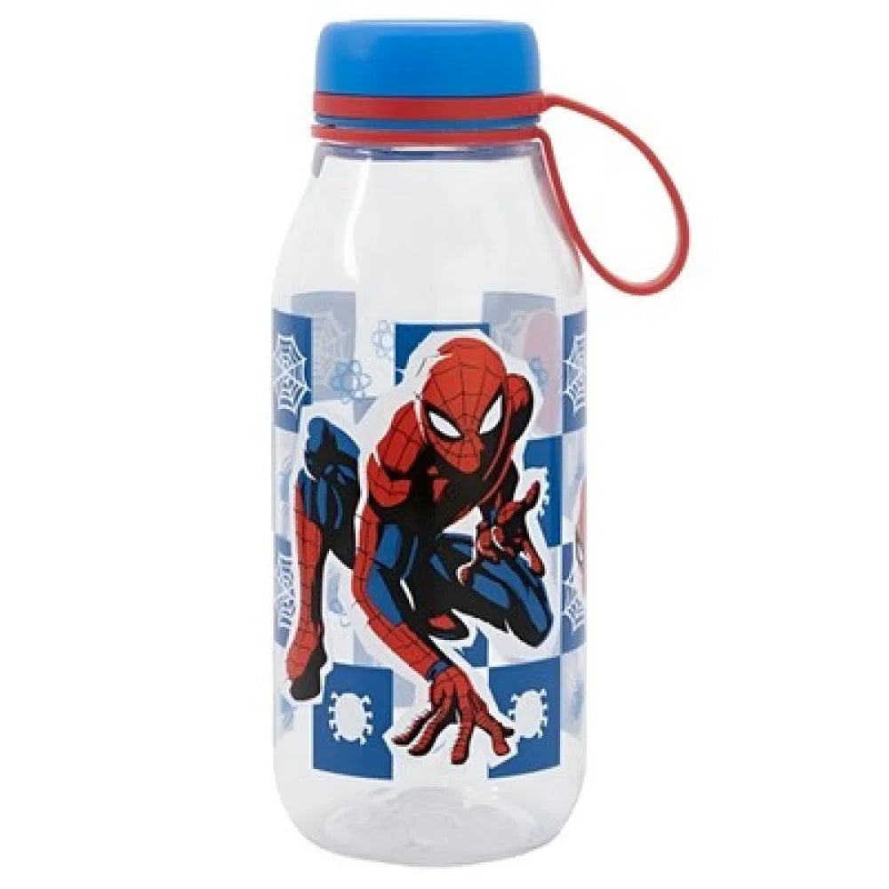 Marvel Spiderman 4 teiliges Kinder Set Brotdose Trinkflasche Besteck - WS-Trend.de