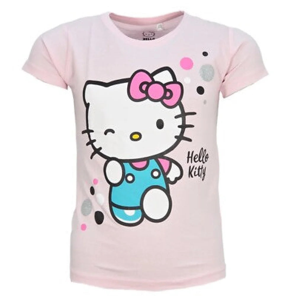 Hello Kitty Kinder Mädchen kurzarm T-Shirt Shirt - WS-Trend.de
