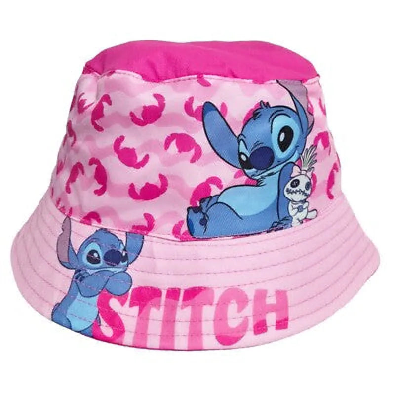 Disney Stitch Kinder Fischermütze Fischerhut Sommerhut Gr. 52 54 WS Trend.de