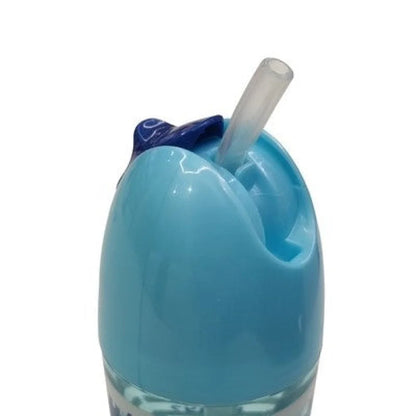 Bluey und Bingo Kinder Trinkflasche mit Halm Flasche Wasserflasche 280 ml - WS-Trend.de