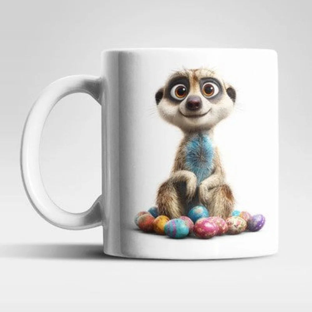 Ostern Erdmännchen Ostereier Kaffeetasse Teetasse Tasse Geschenkidee - WS-Trend.de