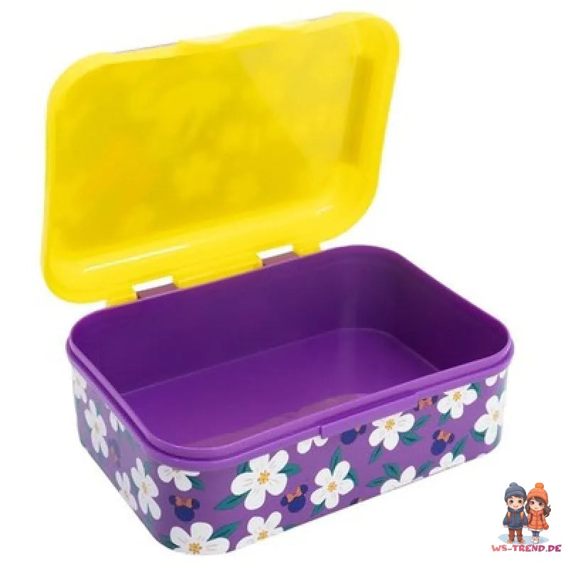 Disney Minnie Maus Mädchen 2 tlg. Set Brotdose Aluminium Trinkflasche 400 ml - WS-Trend.de