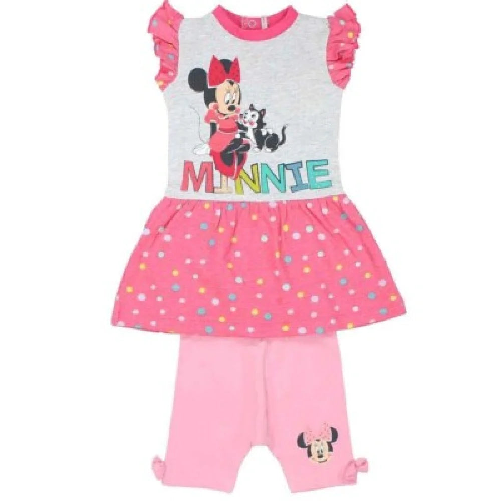 Disney Minnie Maus Baby 2 tlg Mädchen Set Kleid plus Leggings - WS-Trend.de