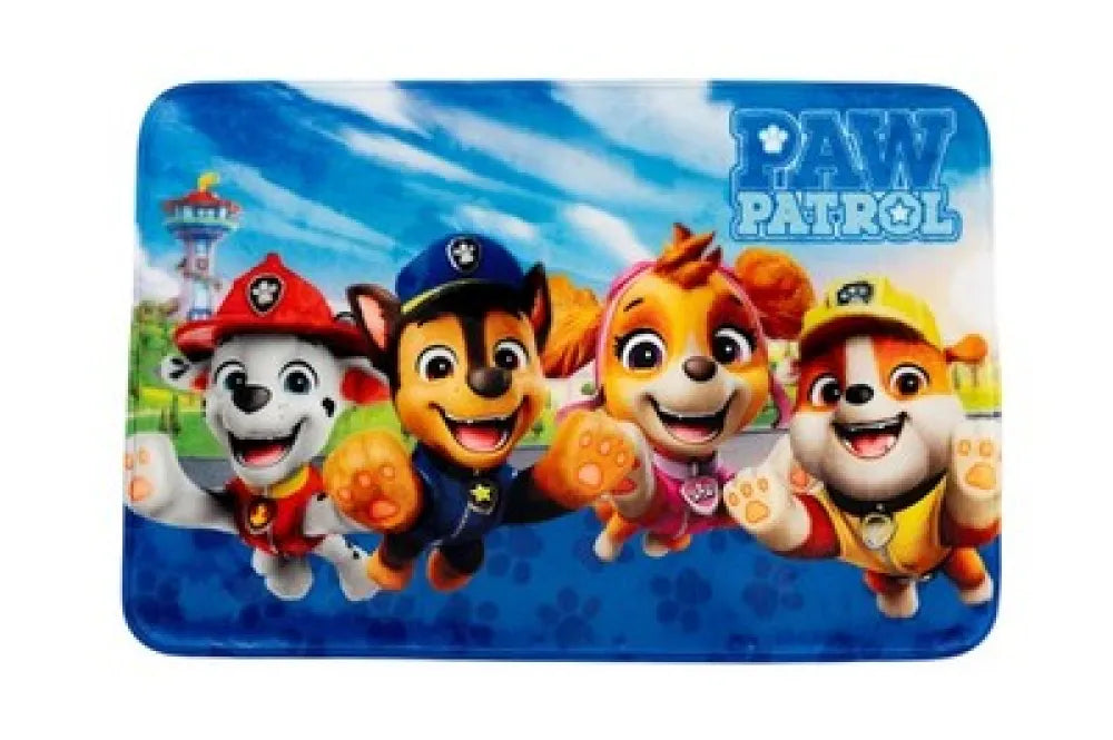 Paw Patrol Chase Teppich Kinderteppich Badvorleger Matte 40x60 cm - WS-Trend.de