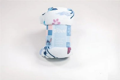 Disney Lilo und Stitch Flanell Wohndecke warme Kuscheldecke 110x150 cm - WS-Trend.de