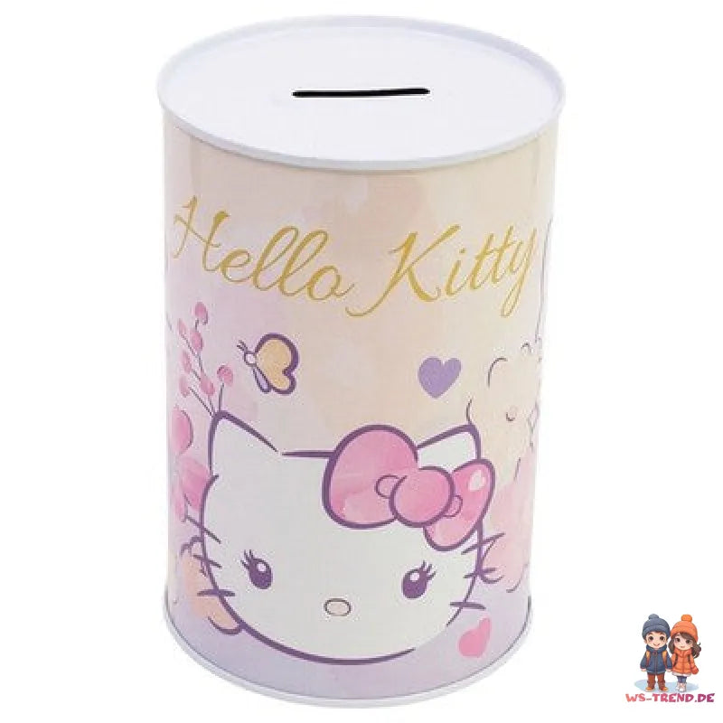 Hello Kitty XL Spardose Sparschwein aus Weißblech 1000 ml - WS-Trend.de