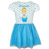 Disney Cinderella Kinder Mädchen Tüllkleid Sommerkleid Gr. 104-134