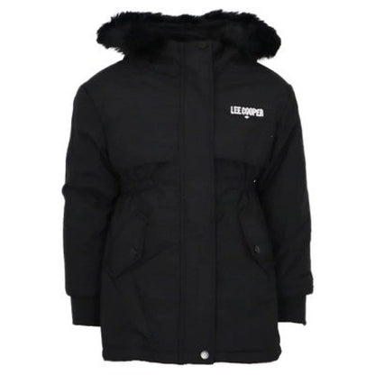 Lee Cooper Kinder Mädchen Winterjacke Jacke mit Kapuze - WS-Trend.de