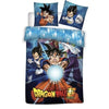 Anime Dragon Ball Goku Bettwäsche Set 135-140x200 60x70 100% Baumwolle