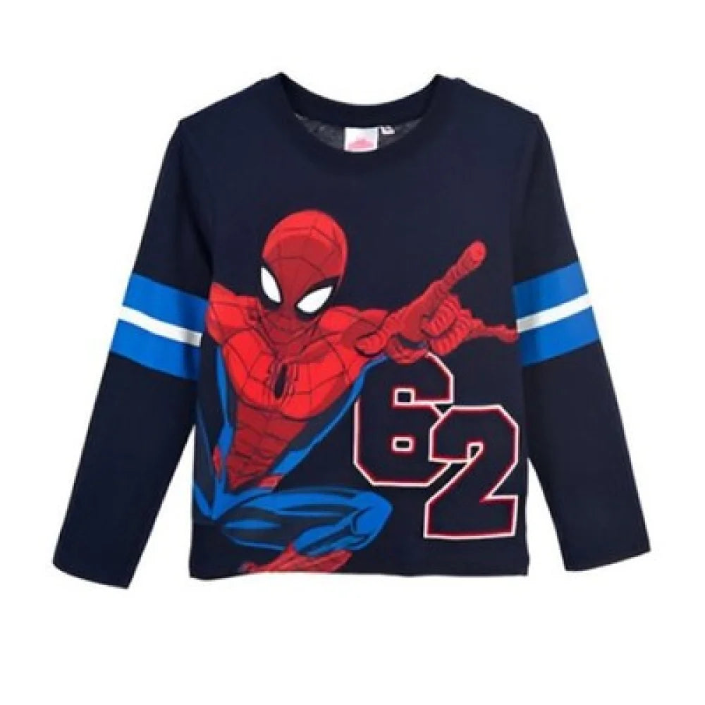 Marvel Spiderman Jungen Kinder Langarmshirt Shirt - WS-Trend.de