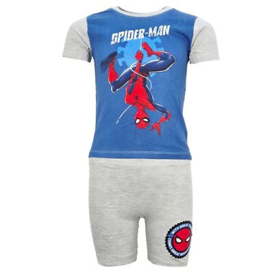 Marvel Spiderman Kinder Jungen Sommerset Shirt Shorts - WS-Trend.de