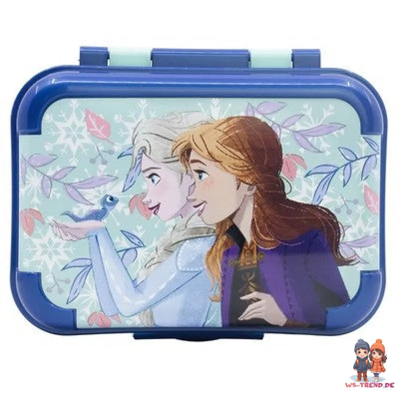 Disney Die Eiskönigin Elsa 4 tlg Kinder Set Brotdose Alu-Trinkflasche Besteck - WS-Trend.de