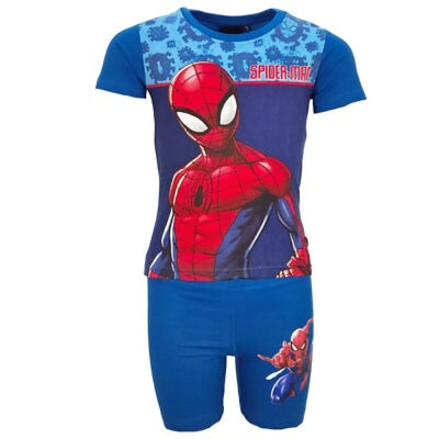 Marvel Spiderman Kinder Jungen Sommerset Shirt Shorts - Ansicht 2