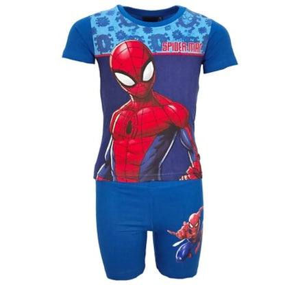 Marvel Spiderman Kinder Jungen Sommerset Shirt Shorts - WS-Trend.de