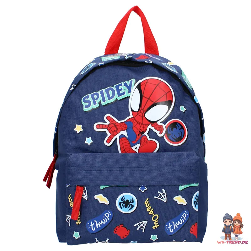 Marvel Spiderman Spidey Kinder Kita Rucksack Tasche Gr. 31 x 22 9 cm - WS-Trend.de