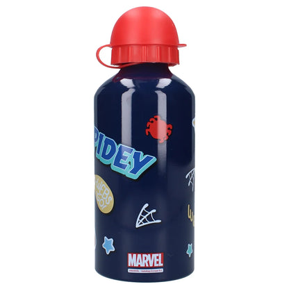 Marvel Spiderman Spidey 4 tlg Kinder Set 3x Snackbox XL Alu Trinkflasche 500 ml - WS-Trend.de
