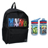 Marvel Avengers Jungen Rucksack Backpack Tasche plus Trinkflascha Gr.43x30x14 cm