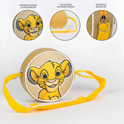 König der Löwen 3D Mädchen Handtasche Umhängetasche Tasche D 13 cm - WS-Trend.de