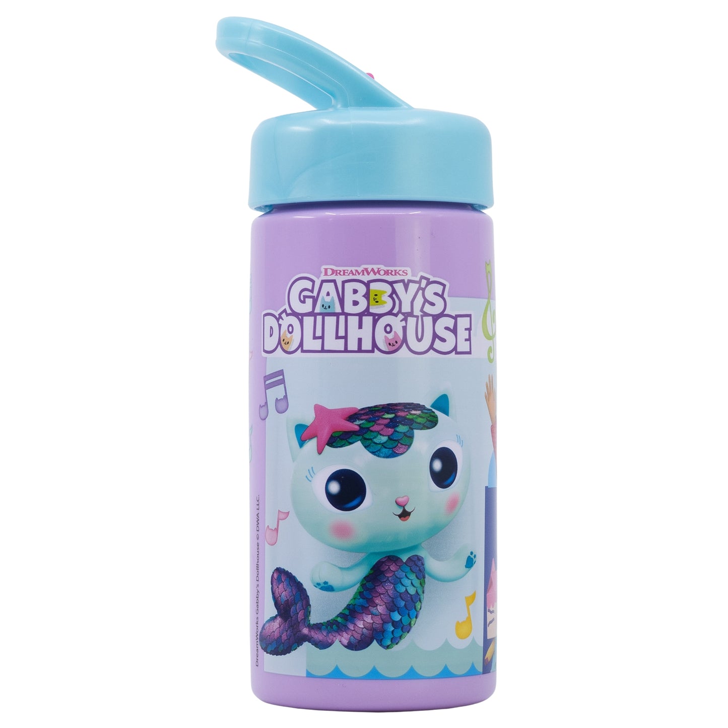 Gabbys Dollhouse Kinder Mädchen Wasserflasche Trinkflasche Flasche 410 ml