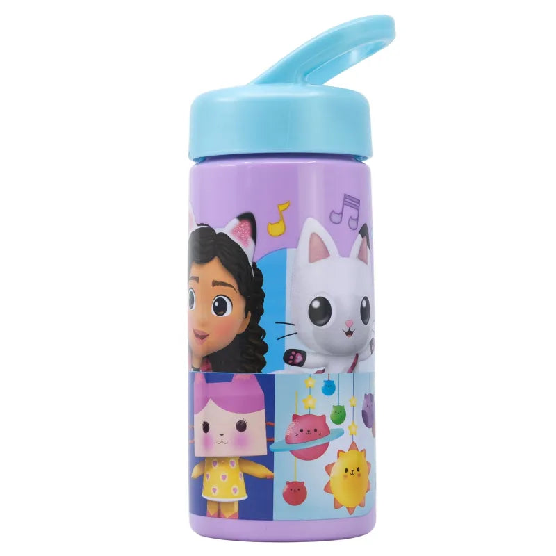 Gabbys Dollhouse Kinder Mädchen Wasserflasche Trinkflasche Flasche 410 ml - WS-Trend.de