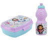 Gabbys Dollhouse Kinder Mädchen 2 tlg Set Brotdose Trinkflasche 410 ml