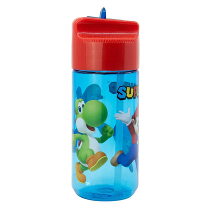 Super Mario Luigi Yoshi Toady Kinder Trinkflasche Wasserflasche Flasche 410 ml - WS-Trend.de