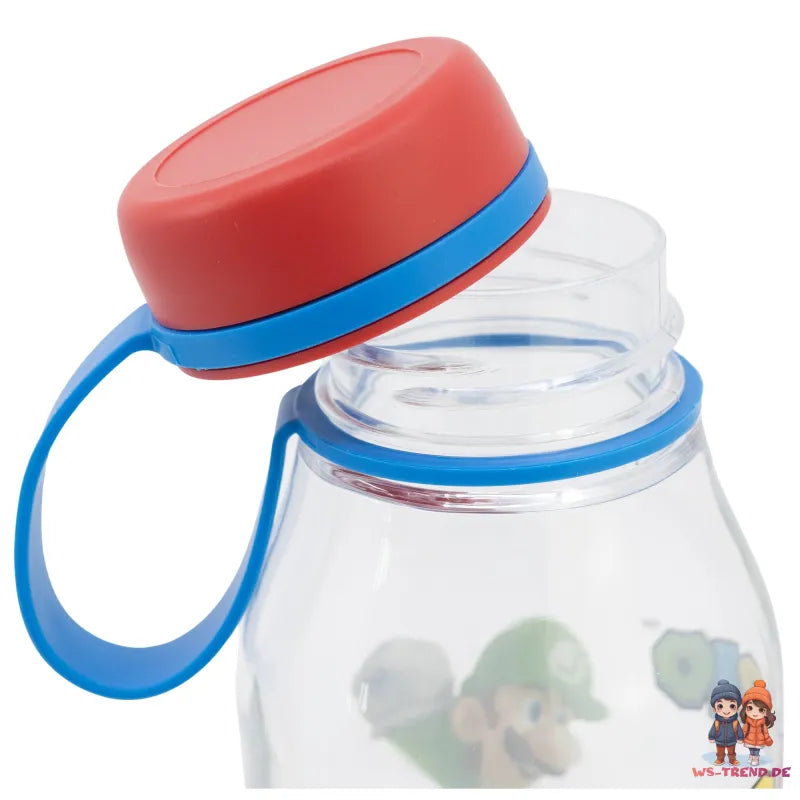 Super Mario Luigi Peach Toady Trinkflasche Wasserflasche Flasche 650 ml - WS-Trend.de