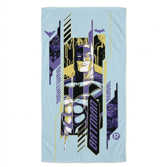 DC Comics Batman Robin Night Wing Badetuch Strandtuch - WS-Trend.de Duschtuch Handtuch XL 70x140 cm Schwarz