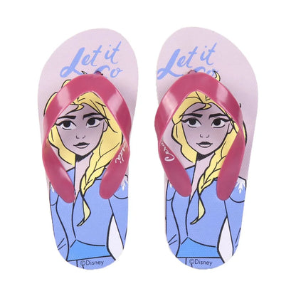 Disney Die Eiskönigin Elsa Kinder Flip Flops Zehentrenner - WS-Trend.de Latschen Gr. 26-33