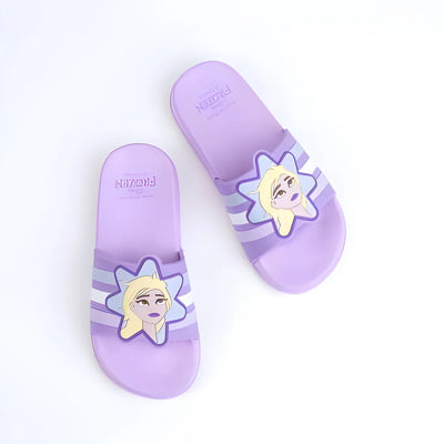 Disney Die Eiskönigin Elsa Mädchen Kinder 3D Sandalen Badeschuhe - Ansicht 2