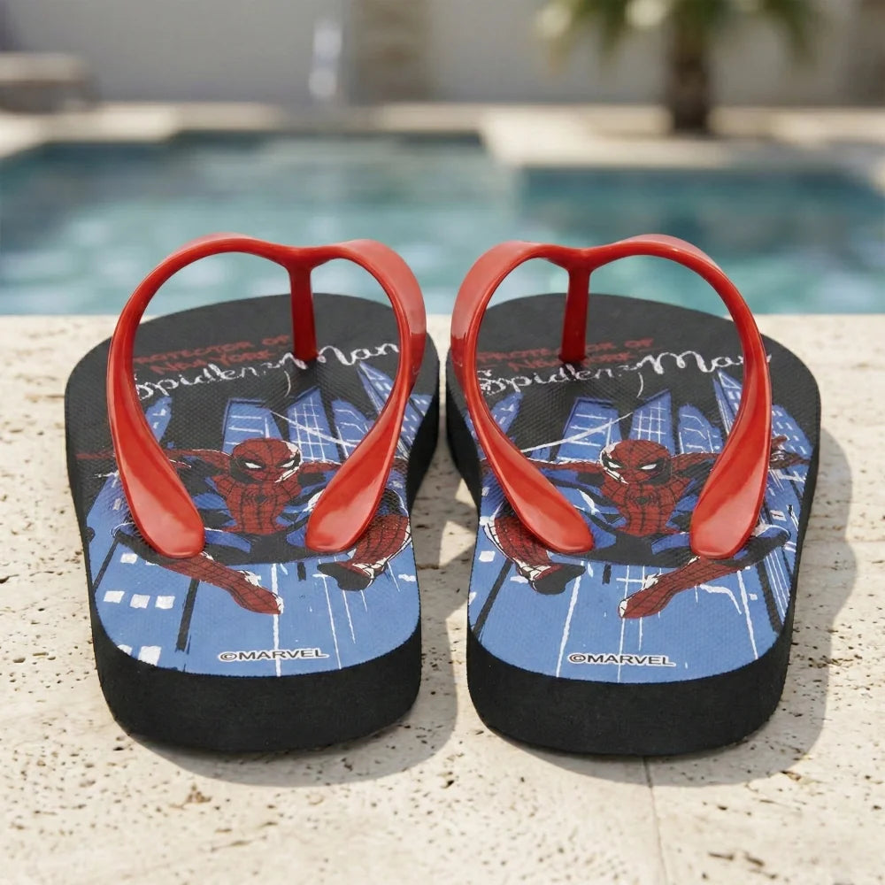 Marvel Spiderman Zehentrenner Flip Flops Sandalen Latschen - WS-Trend.de