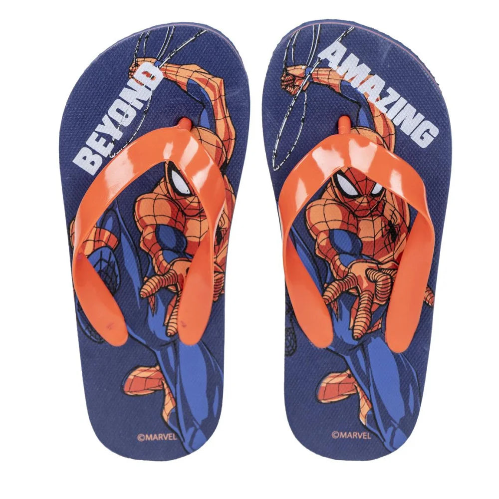 Marvel Spiderman Zehentrenner Flip Flops Sandalen Latschen - WS-Trend.de