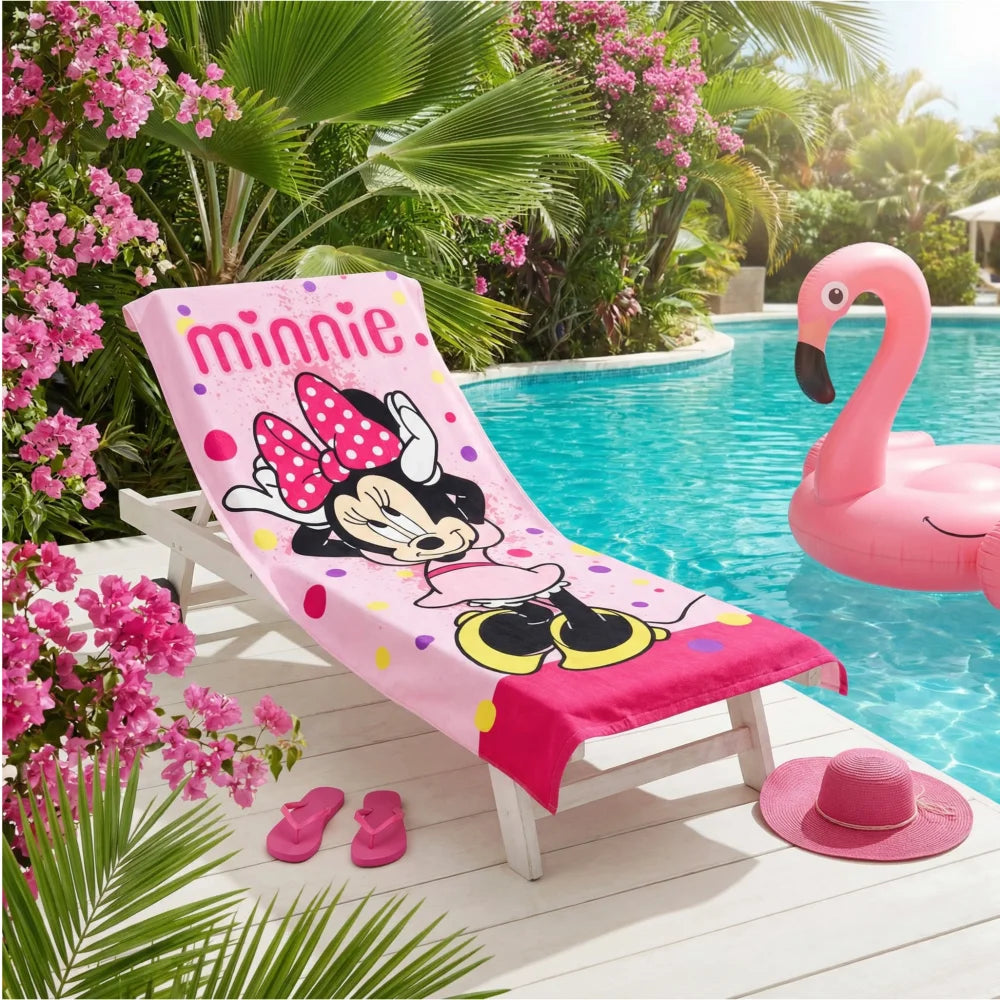Disney Minnie Maus Mikrofaser Strandtuch Badetuch XL 70x140 - WS-Trend.de