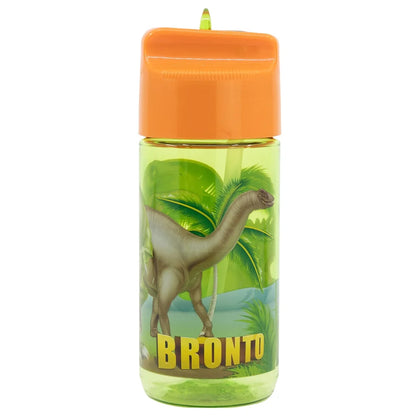 Dinosaurier T-Rex Bronto Kinder Wasserflasche Trinkflasche Flasche 430 ml - WS-Trend.de